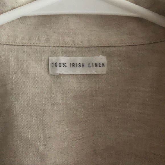 Short sleeve linen button up - Picture 4 of 5